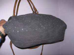TA-0357 Handtasche, Damentasche, Schultertasche, Shoulderbag, Handbag, ANTONIO  Bild 4