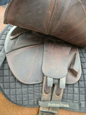 Springsattel CWD 2Gs Mademoiselle braun 17 Zoll Bild 9