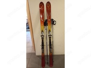 wenig gebraucht Carver-Ski von K2 mit anpassbarer Bindung