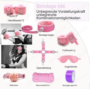 33PCS Bondage Kit Sex Toys BDSM