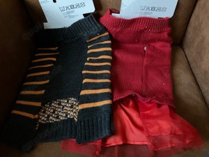 HUNDE-Geschirre-Leinen-Halsband-Mantel-Pulli-Kleid GR*XS-S-M* Bild 2