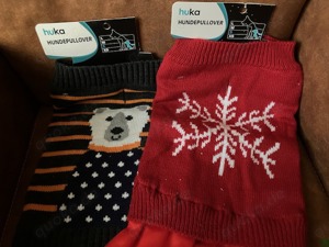 HUNDE-Geschirre-Leinen-Halsband-Mantel-Pulli-Kleid GR*XS-S-M* Bild 3
