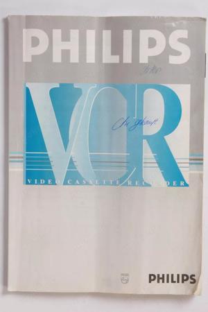 Orig.Bedienungsanleitung Philips VCR 252 Video Cassetten-Recorder