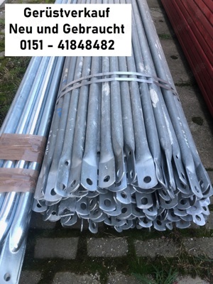 Baugerüst zu Verkaufen gebrauchtes Baugerüst für 160m2 AF Abholung Lieferung Bild 6