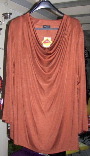 NEU*mit Etikett*Slinkyshirt*TUNIKA* tolles Slinky Shirt für Curvy Ladies Gr.52 54 Bild 2