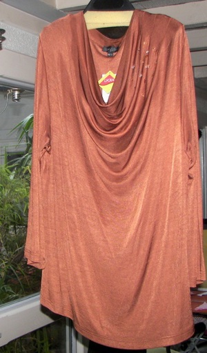 NEU*mit Etikett*Slinkyshirt*TUNIKA* tolles Slinky Shirt für Curvy Ladies Gr.52 54 Bild 8