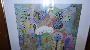D Bild Jorinde Binder Kunst Fährte des Wunders JB05 im Bilderrahmen mit Glas Druck 60,5x50,5  Priva Bild 6