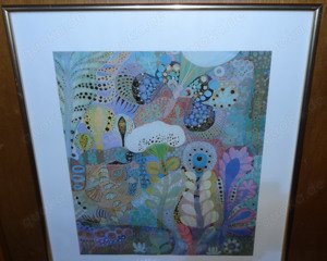 D Bild Jorinde Binder Kunst Fährte des Wunders JB05 im Bilderrahmen mit Glas Druck 60,5x50,5  Priva Bild 3
