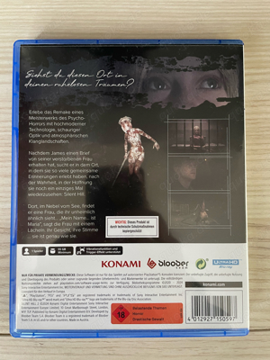 Silent hill 2 Remake (PlayStation 5)