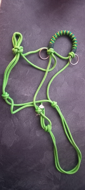 Div. Knotenhalfter Neu mit ohne Ringe Bild 2