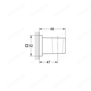 Handbrausehalter Grohe Euphoria Cube Bild 2