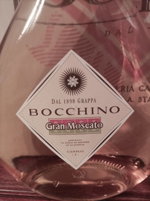 Grappa bocchino Gran Moscato 6 Stück 