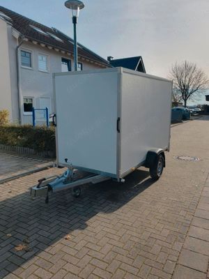 Kofferanhänger NEU, 750 Kg GG ungebremst, 257x131x