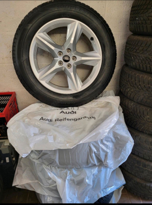 Winterreifen auf Audi Alufelgen Bridgestone Blizzak 255 55R19