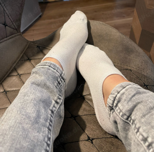 Socken getragen nach deinen Wünschen  