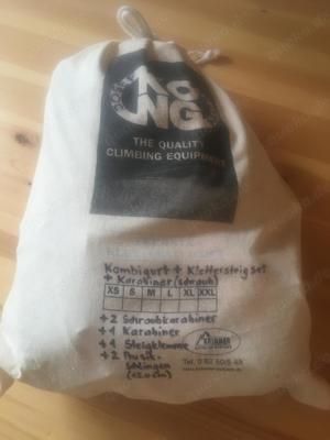 Klettersteigset   Steigklemme fast neuwertig