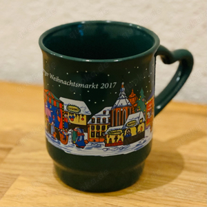 Sammlertasse Weihnachtsmarkt Heidelberg 