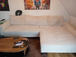 Ecksofa Beige Modern Trend 