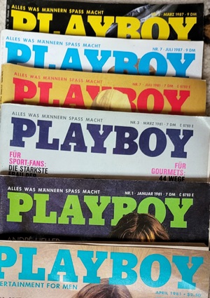 Playboy, Penthouse, frivol Zeitschriften 