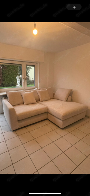 Kordsofa beige