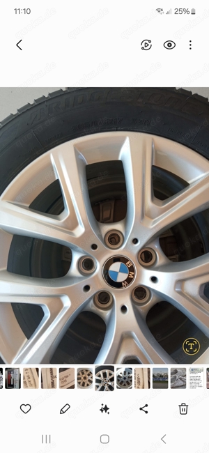 4x BMW X1 (F48)  X2 Winterräder auf 17" BMW Alufelgen