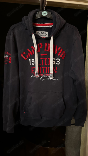 Herren Hoody  CAMP DAVID  XL, Top Zustand 