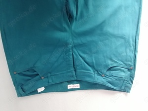 Damenjeans, Farbe Petrol, Größe 50 Bild 3