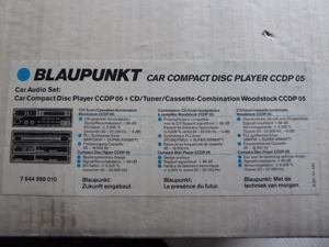 Blaupunkt Autoradio Woodstock CCDP05 mit CD-Player,Tapedeck Bild 3