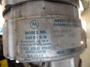 Motorola Lichtmaschine 8MH3005F
