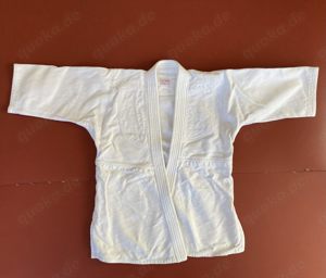 Judo-Anzug, wie neu, Größe I 140 cm, 100% Baumwolle, weiß