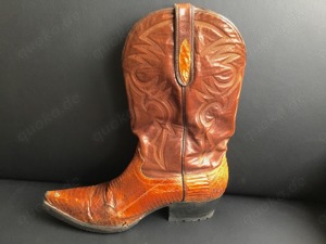 Original Cowboy-Stiefel, Braun, getragen, Gr. 41 Bild 2