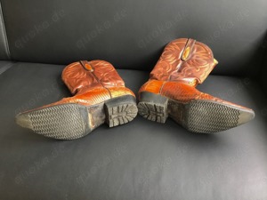 Original Cowboy-Stiefel, Braun, getragen, Gr. 41 Bild 4