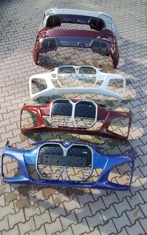 Bmw 4er i4 G26 g26 M packet stoßstange vorne stoßfänger hinten original