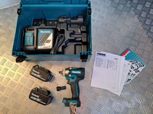 Makita Akku-Schlagschrauber 1 2" 18V DTW300RTJ + 2 x Akkus 1850B LED + 1 4 Adapter - neu unbenutzt Bild 4