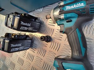 Makita Akku-Schlagschrauber 1 2" 18V DTW300RTJ + 2 x Akkus 1850B LED + 1 4 Adapter - neu unbenutzt Bild 7