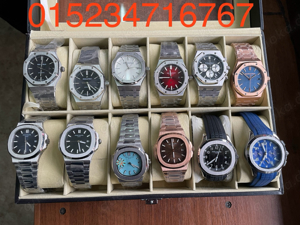 Hublot Rolex Breitlin Cartier Omega AP Patek philip Richard mille IWC Tag Heu Tudor uhren gold Silbe