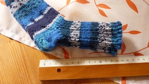 Kindersocken aus Sockenwolle,selbst gestrickt, neu Bild 3