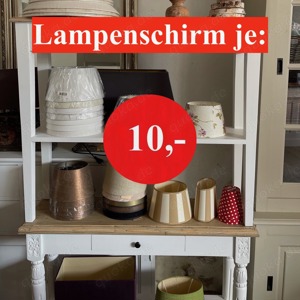 Diverse Lampenschirme Tischlampen Stehleuchten Fensterlampen REDUZIERT in Starnberg