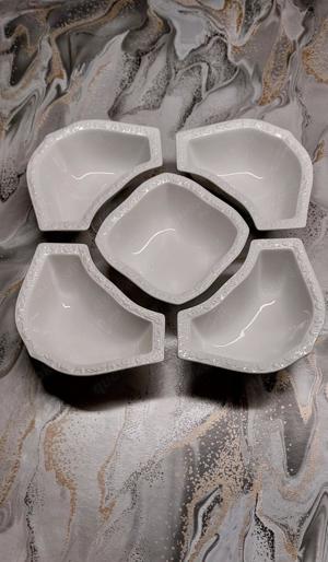 Rosenthal Maria weiß,  Salatservice  "Salatkabarett" Rarität 1931 - Vitrinenstücke -