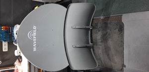 Satellitenschüssel Wavefield T90 Toroidal + 4 Telestar LNB