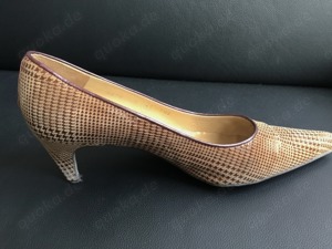 High-Heels, Leder geprägt,  CATchalot,Spitz, kaum getragen,Gr.41 Bild 3