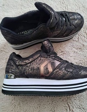 sketchers Plateau memory Form Turnschuhe 