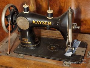 Nostalgische Nähmaschine Fa.Kayser aus Kaiserslautern