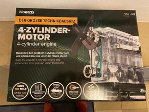 Weihnachtsgeschenk? Der große Technikbausatz - Franzis 4-Zylinder-Motor