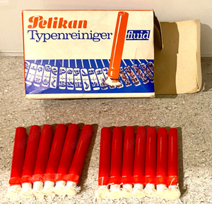 Schreibmaschine Zubehör PELIKAN Filmband Typenrad Korrekturband Reiniger