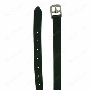 Steigbügelriemen "Basic",135 cm schwarz