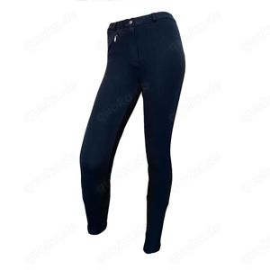  PFIFF Vollbesatz Reithose  Thea  Kinder Gr. 164 blau schwarz