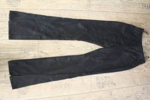 Commense Slit Straight Pant Highwaist Schlaglegging Schlaghose Bootcut Flare Schlitz am Bein XS NEU Bild 3