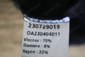 Commense Slit Straight Pant Highwaist Schlaglegging Schlaghose Bootcut Flare Schlitz am Bein XS NEU Bild 8