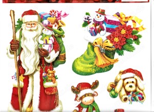 2026  !!!   Advent + Nikolaus + Weihnachten !!!  Verschiedenste Fenstersticker+Weihnachtsbilder !!!